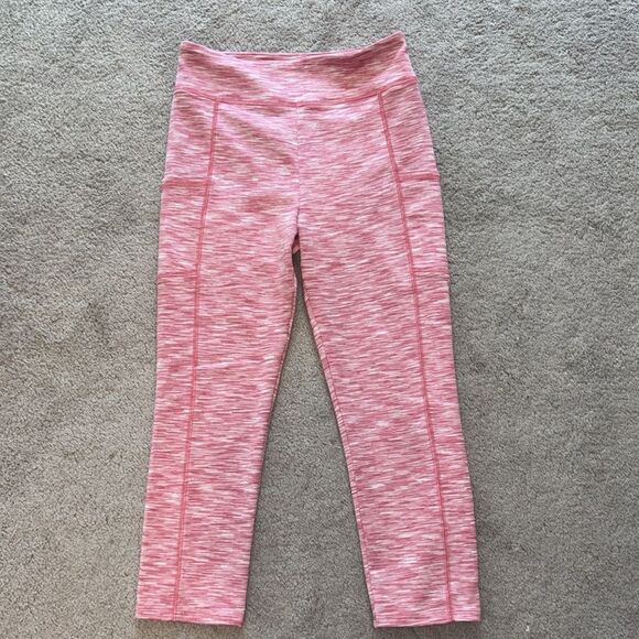 J Crew Crop Activewear Running Workout Pants Size S - Picture 1 of 8